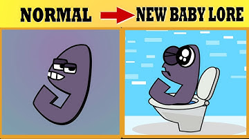 ALPHABET LORE (A-I) KIDS LETTERS VS NEW BABY LORE STYLE LETTERS BANDS COMPARISON!