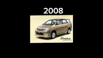 Evolution Of Toyota Innova (2005-2023) #evolution #toyota #innova #suv