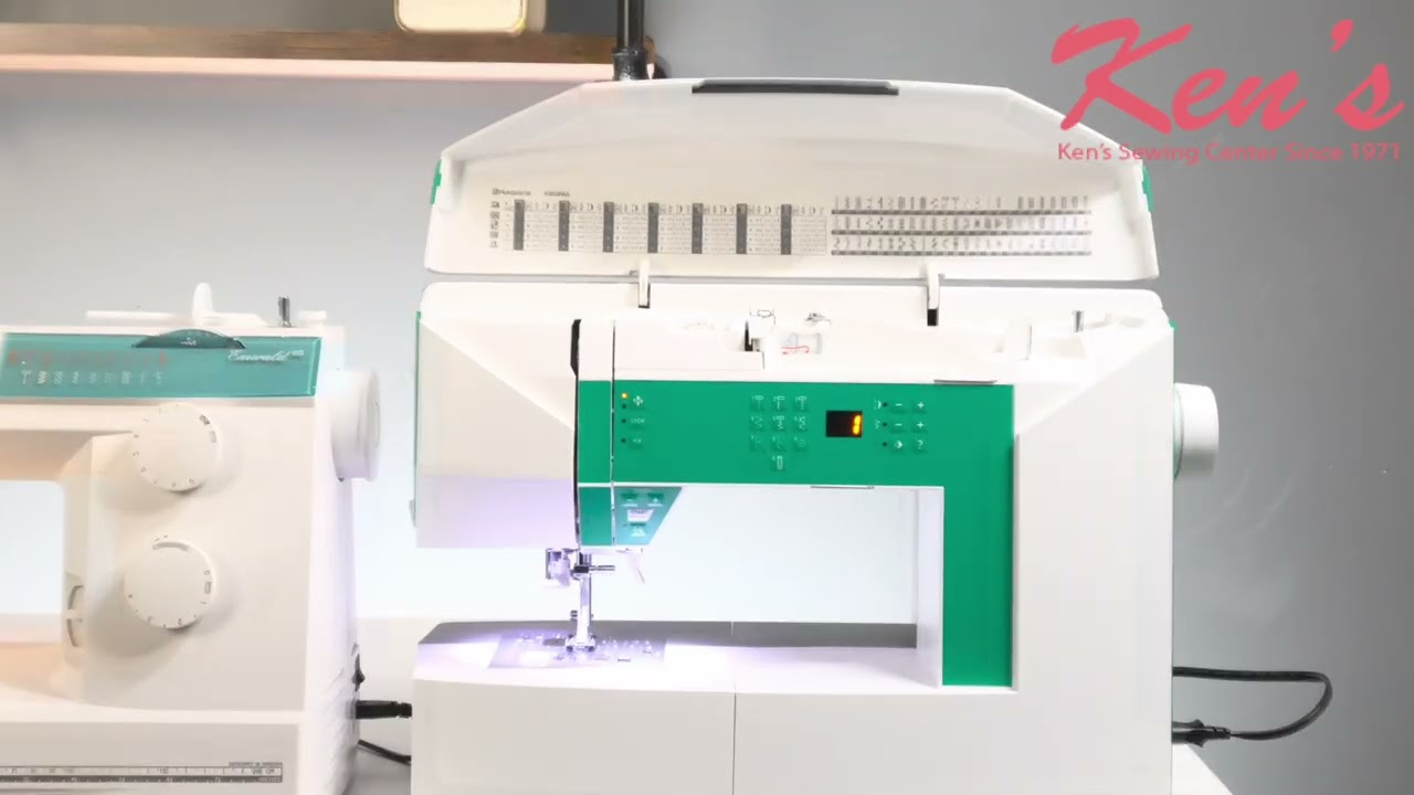 Husqvarna Viking Emerald and Jade Sewing Machine Comparison