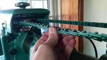 Clausing 8520 link belt