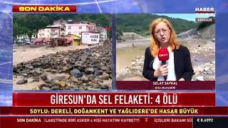 Giresunda Sel Felaketi 23 Ağustos 2020 Habertürk Canlı Yayını