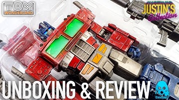 Optimus Prime Threezero DLX Transformers War for Cybertron Siege Diecast Unboxing & Review