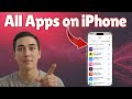 How to View All Apps on iPhone | Complete Guide (2026)