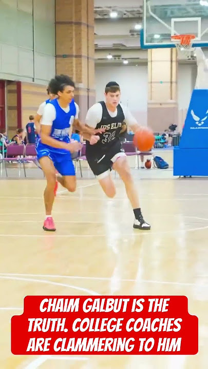 Chaim Galbut is the truth. College coaches are clammering to him