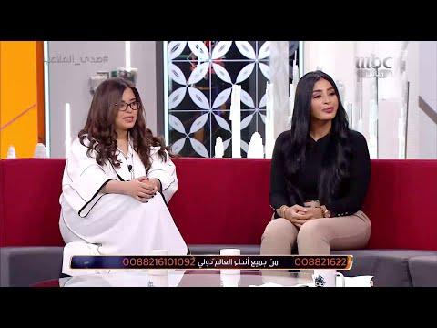 فاطمة وغيداء تتحدثان مع الآغا عن برنامج   عن الخبرات والتدريب في البرنامج