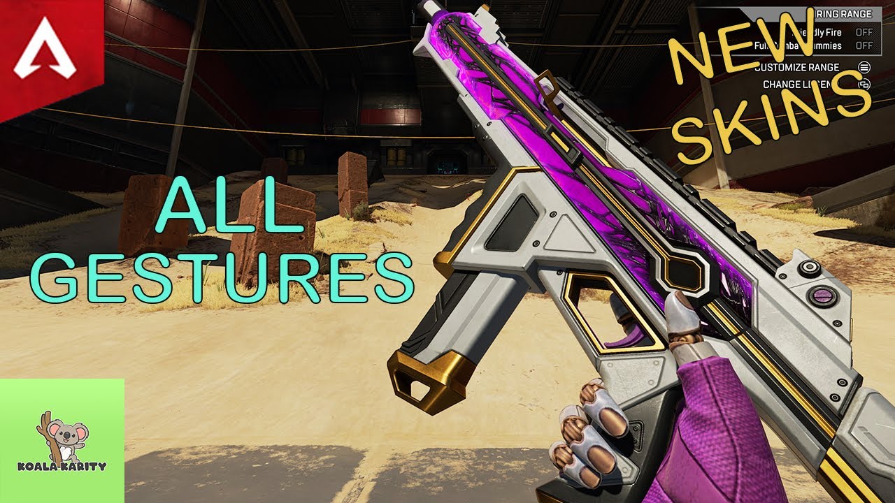 New Legendary Skin for the R-301 (Nitride Dominance), All Gestures