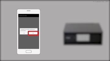 Connecting to a smartphone with Direct Connection (Android) (TS9100 series)