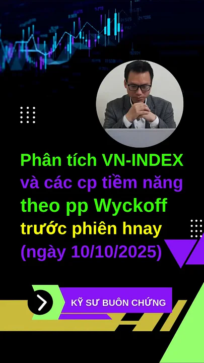 Phân tích VN-INDEX và các cổ phiếu tiềm năng theo pp Wyckoff trước phiên giao dịch hnay 10.10.2025