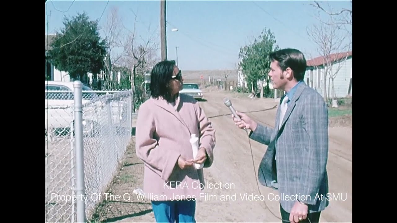 Residents Of West Dallas Are Trying To Get The City To Pave Their Streets - 1971