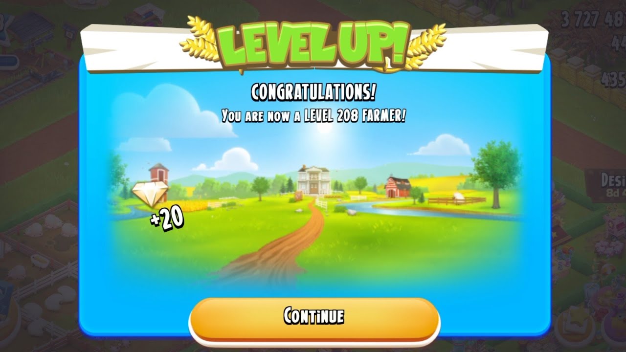 Hay Day How To Level Up 208 Gameplay 