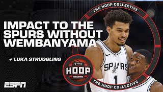 Impact of Wemby OUT for season + Concern for Luka’s slow start with Lakers | The Hoop Collective