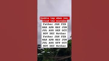 Double tap when you find the mistake:Epi-1321.Try Your Skills! #search #puzzle #shorts