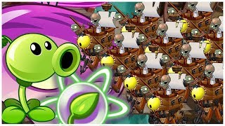 10 Pirate Zomboss vs Repeater Peashooter Ultimate Starting Power UP - Plants vs Zombies 2 Epic MOD