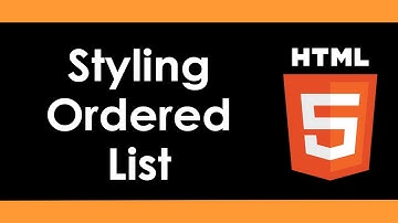Intro to HTML5: Styling Ordered Lists with CSS - Part 22