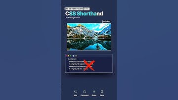 CSS shorthand of background in CSS #shortvideo #coding #htmlcss #shortvideo #shorts #short #shots ￼