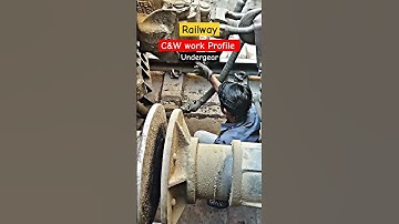 Railway C&W work profile ❣️#indianrailways #trainvideo #railwaylife #coupling #c&w #railway #shorts