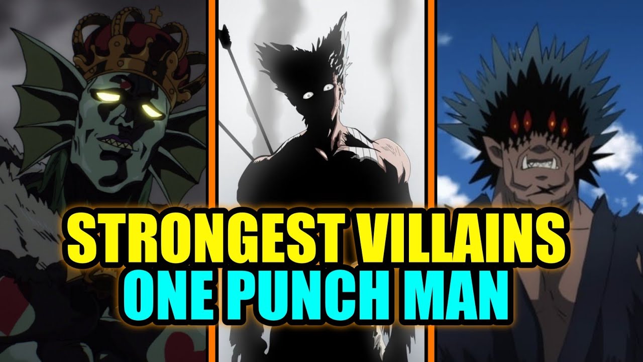 10 Strongest Antagonists From One-Punch Man