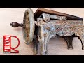 Rusty cast iron tobacco cutter Restoration