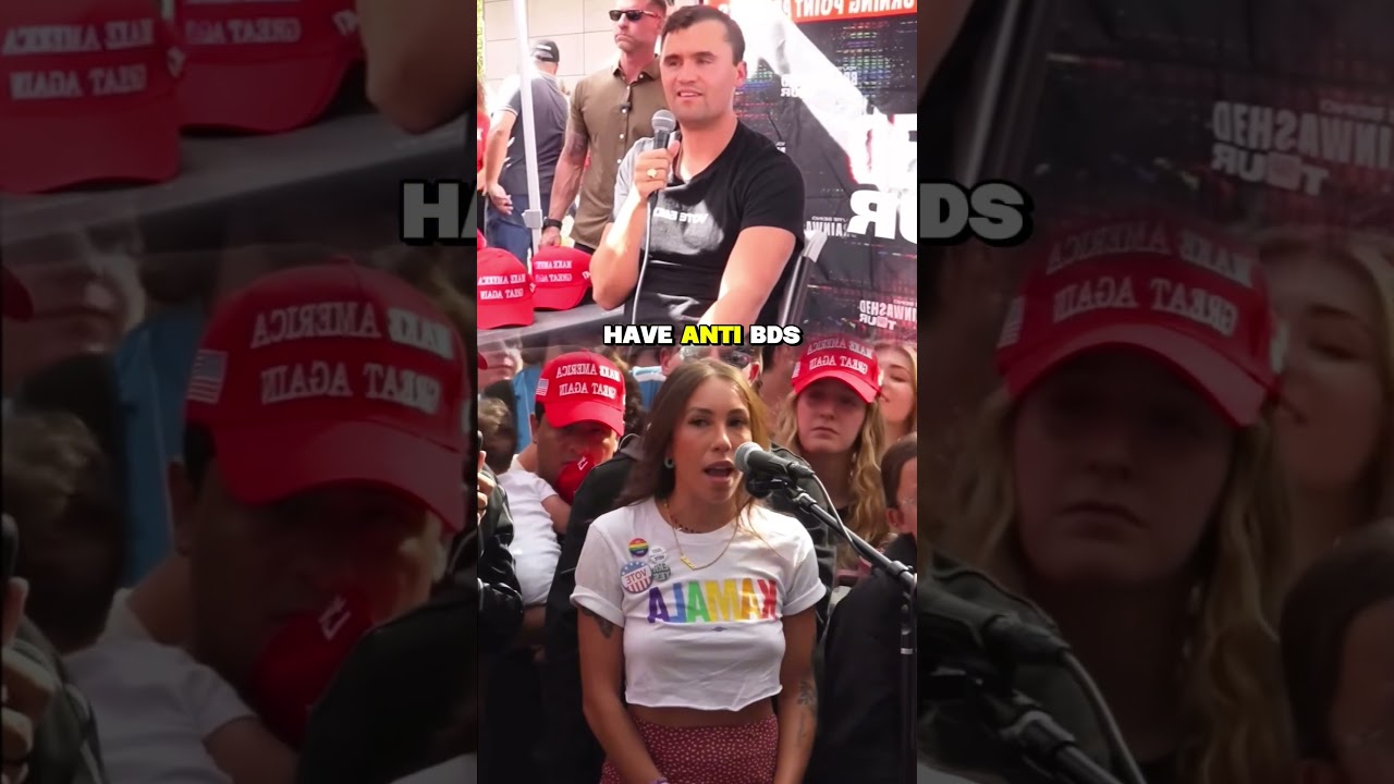 Charlie Kirk Vs Stubborn Kamala Supporter