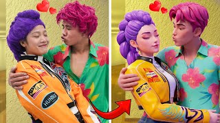 RumiとAbbyがJinuを泣かせた - Kpop Demon Hunters (パロディ)