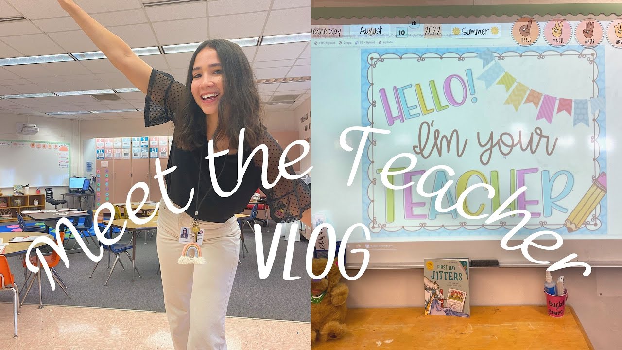 MEET THE TEACHER VLOG!!! YouTube