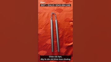 Côn Nhị Khúc Inox Chuông | Stainless Steel Nunchaku | VinKungfu