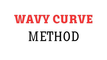 Wavy Curve Method | Class 11, Class 12 | General Mathematics | #jee  #maths #jeemains #jeeadvanced