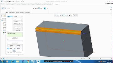 VARIABLE RADIUS FILLET IN CREO 4.0/3.0/2.0
