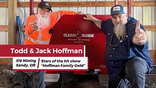 316 Mining - Cb-3500 Install With Todd Hoffman & Clean Burn
