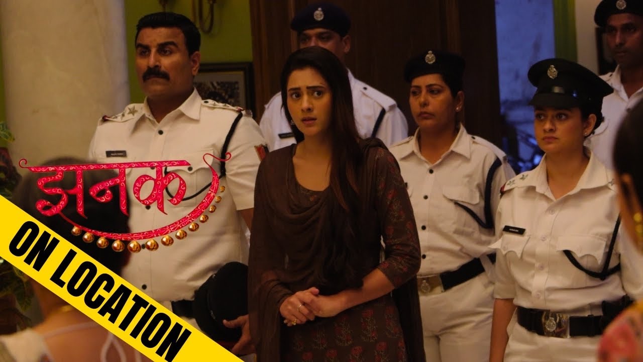 Jhanak | Why has the police come with Jhank? | Behind The Scenes ...