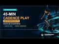 45 Min Intermediate Cadence Play Ride | Coach-Led Cycling Music