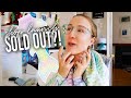 Mermaid Tail Shop Launch Vlog // sold out in under an hour?!