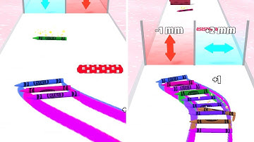 Crayon Run All Android IOS Levels walkthrough Gameplay lvl 10-12