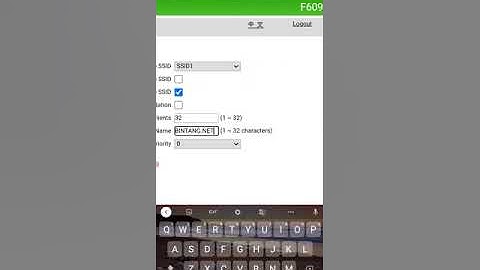CARA SETING ZTE  F609 Bnetfit menjadi Acces point vouceran pasword "g0b3neTf1t!!!"