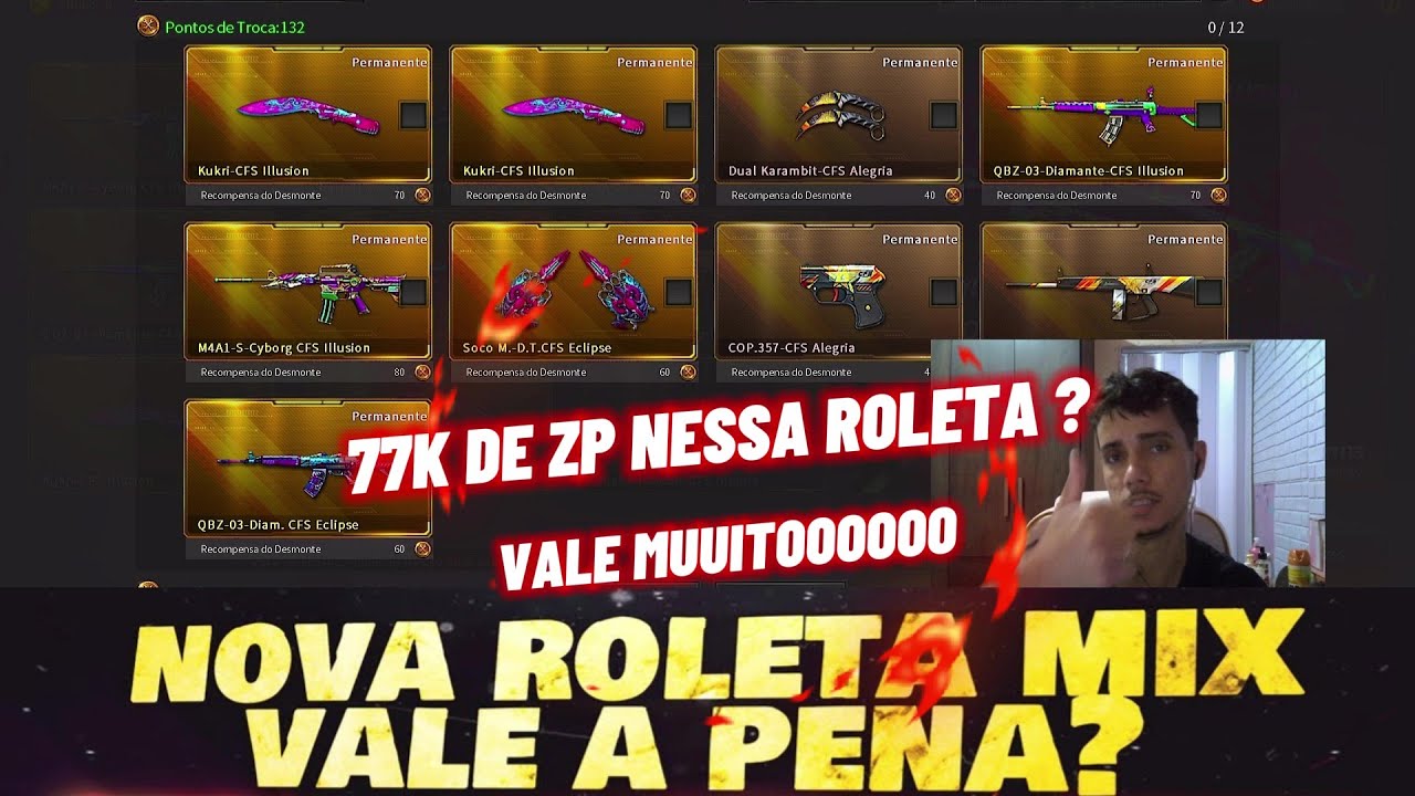 CF - ROLETA MIX FECHEI TODAS AS COLEÇÕES 77k DE ZP l Crossfire