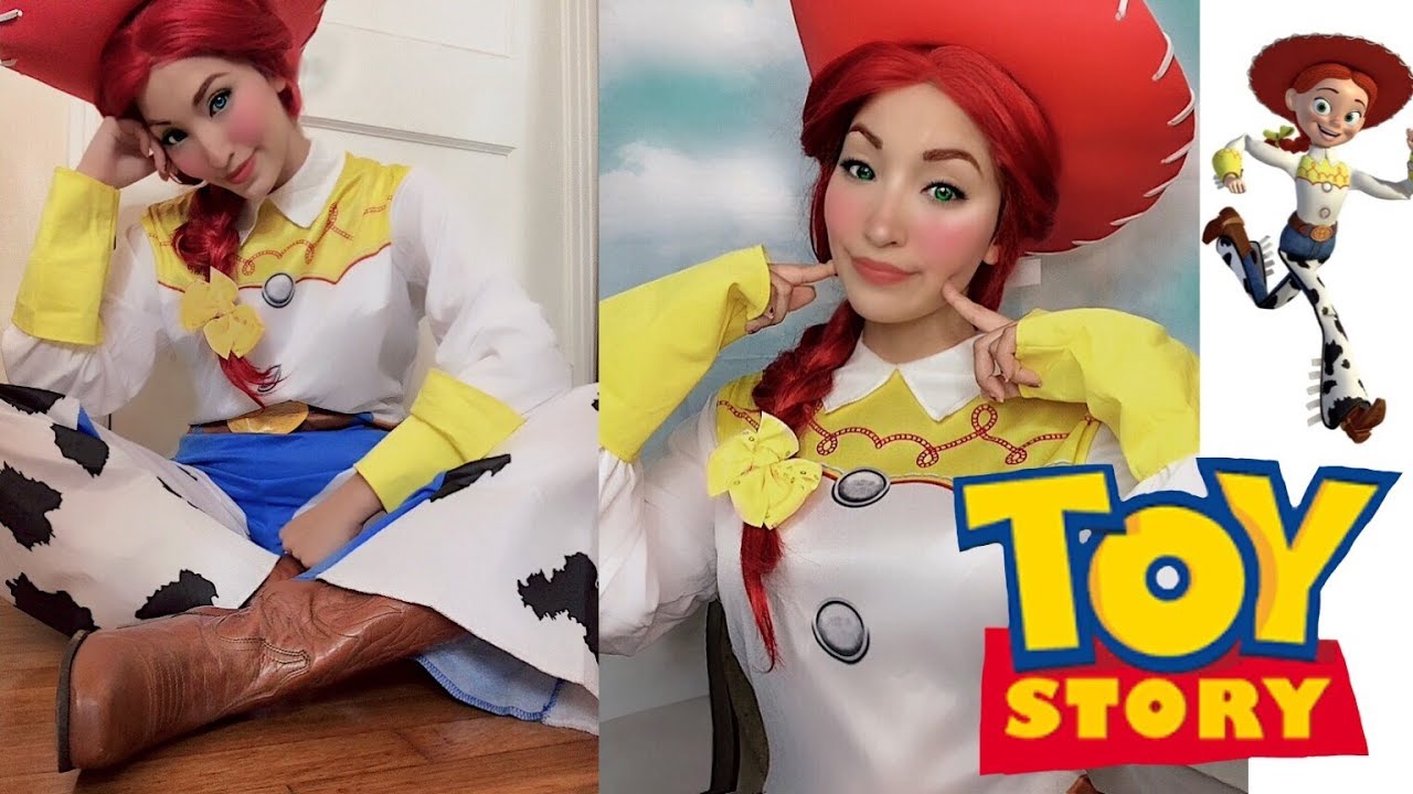 Halloween #Costume #Homemade #Jessie #COWGIRL #ToyStory  Jessie costumes,  Halloween costumes for girls, Cowgirl halloween costumes