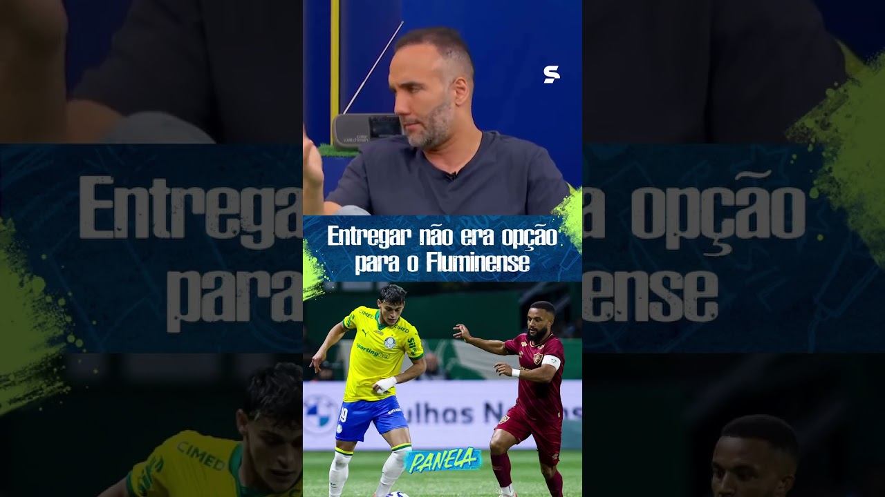 JORGE IGGOR ANALISA ATUAÇÃO DO FLUMINENSE CONTRA O PALMEIRAS | Panela sportv | #shorts | sportv
