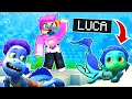 LANKYBOX Helps LUCA & ALBERTO In MINECRAFT! (SEA MONSTERS!)