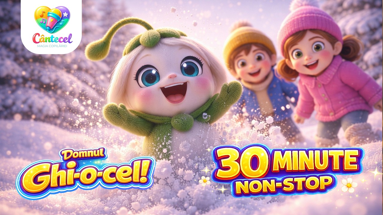 Domnul Ghiocel – 30 Minute de Cântece de Primăvară pentru Copii