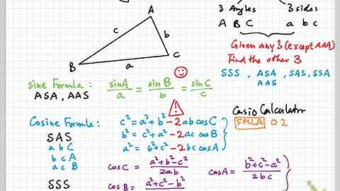 Solution of Triangle Part 1