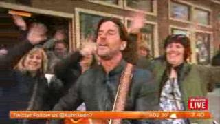 Sunrise's Sam Mac with Brett James in Downtown Nashville