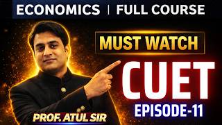 CUET: Economics Full Course 💯 | Guaranteed Selection Strategy | target SRCC #cueteconomicsdomain