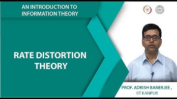 Rate distortion theory