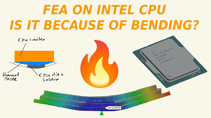 FEA on Why Intel LGA1700 cpu's are bending