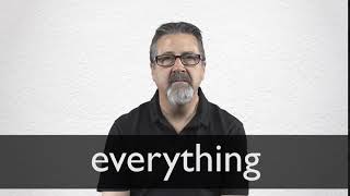 How to pronounce EVERYTHING in British English