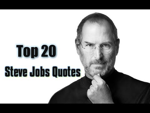 Video: 20 Top Quotes From Steve Jobs
