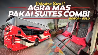 NYAMAN BANGET NAIK SLEEPER BUS INI !! || Agra Mas rute Bogor - Solo #agramas