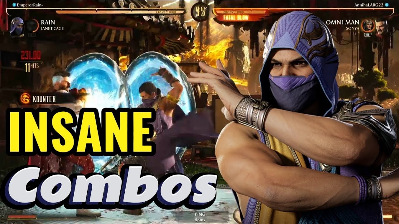 These Rain Combos are CRAZY! (Mortal Kombat 1)