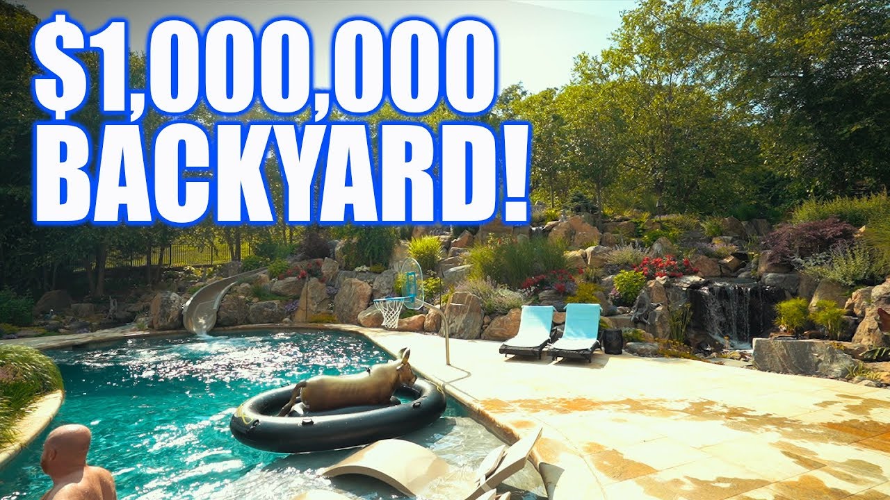 1 Million Dollar Backyard With Waterfall Greg Wittstock