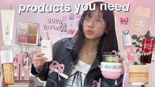 🎀 TIKTOK *SHOULD* MAKE YOU BUY IT- high end + affordable | viral, aesthetic makeup, skincare review